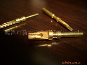 電子插孔，母端，銅針